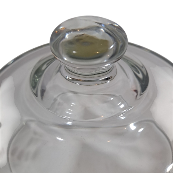 Vintage Susquehanna Etched Glass Cheese Server With Original Box Hand Carved - Picture 8 of 15